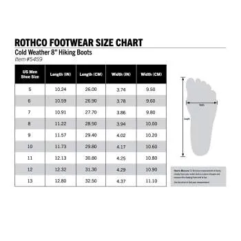8" Cold Weather Hiking Boots