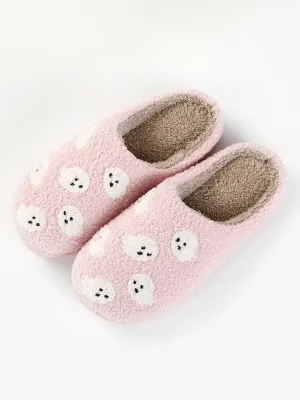 Blue Zone Planet |  Halloween Ghost Slippers Unisex Thick-soled Soft-soled Thick Non-slip Slippers