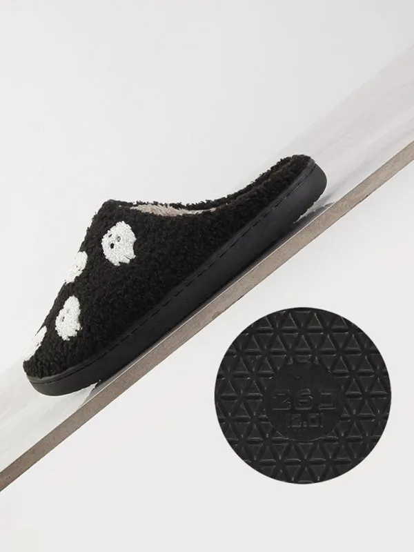 Blue Zone Planet |  Halloween Ghost Slippers Unisex Thick-soled Soft-soled Thick Non-slip Slippers