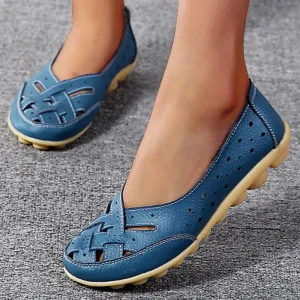 Breathable Leather Loafers