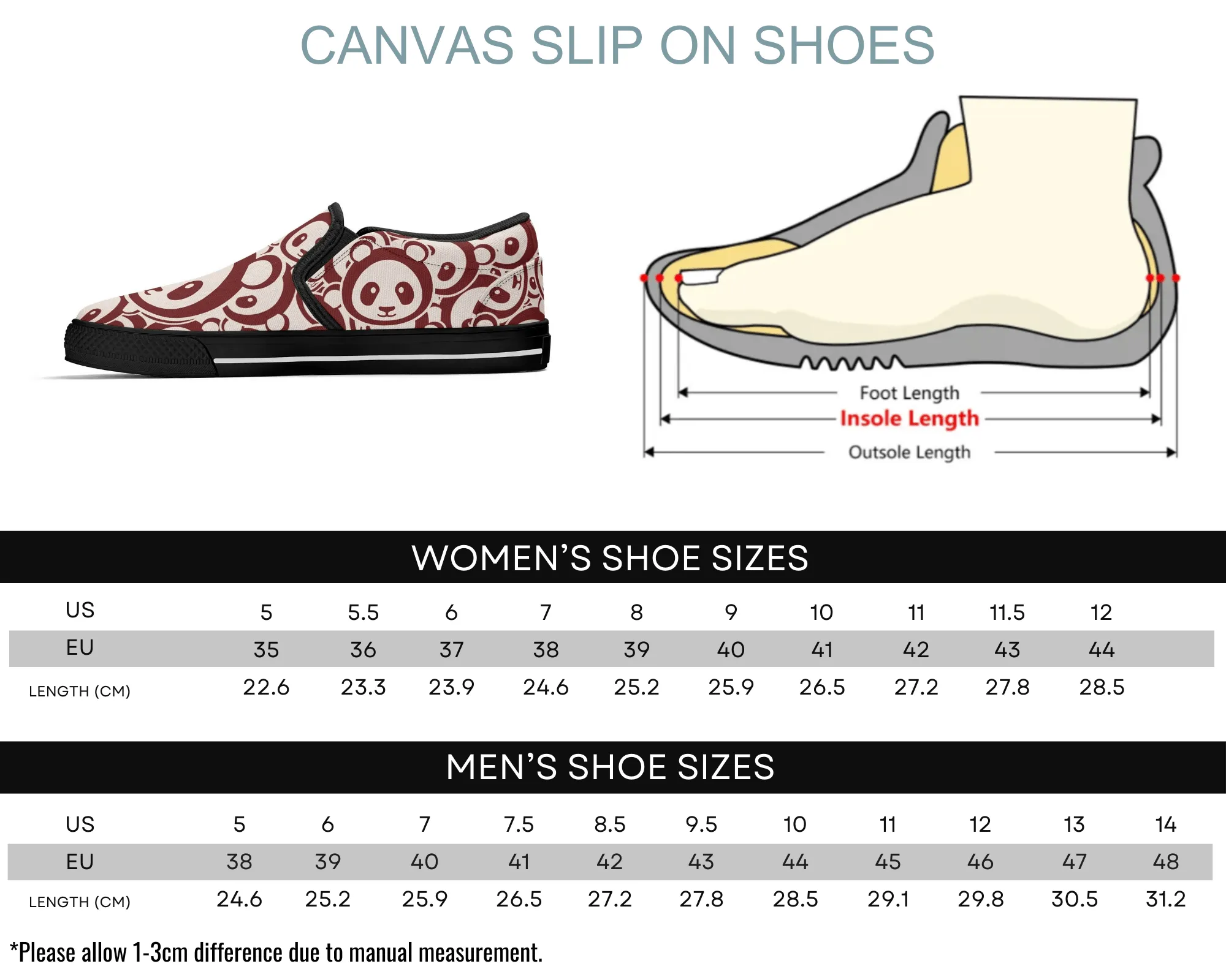 Cocoa Bear Slip Ons
