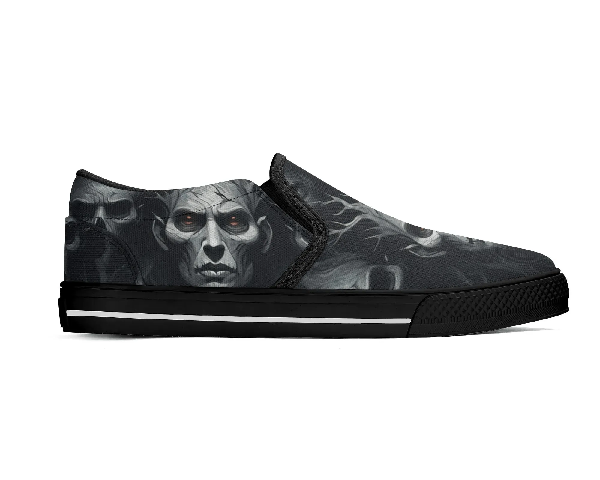 Evil Roots Slip Ons