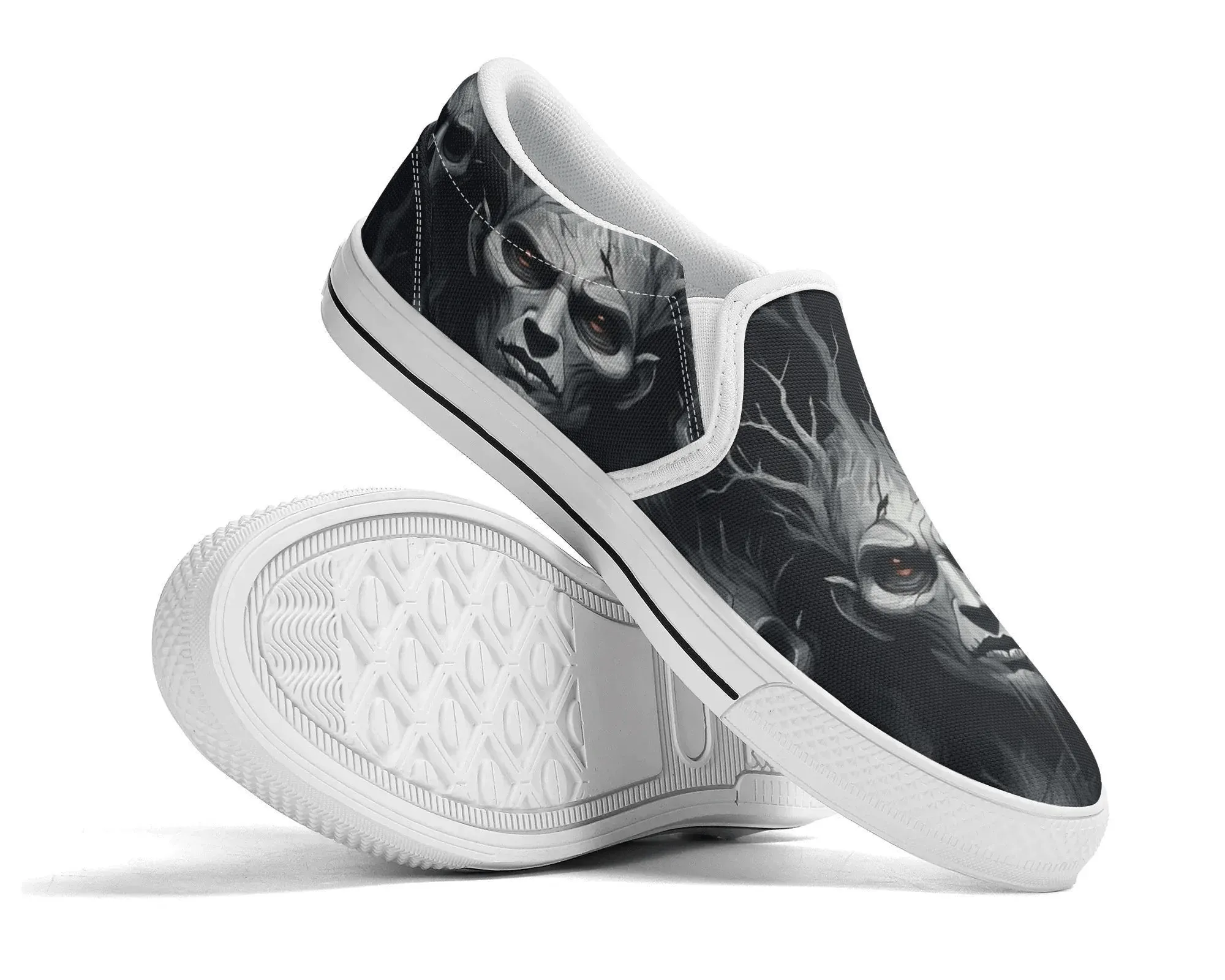 Evil Roots Slip Ons