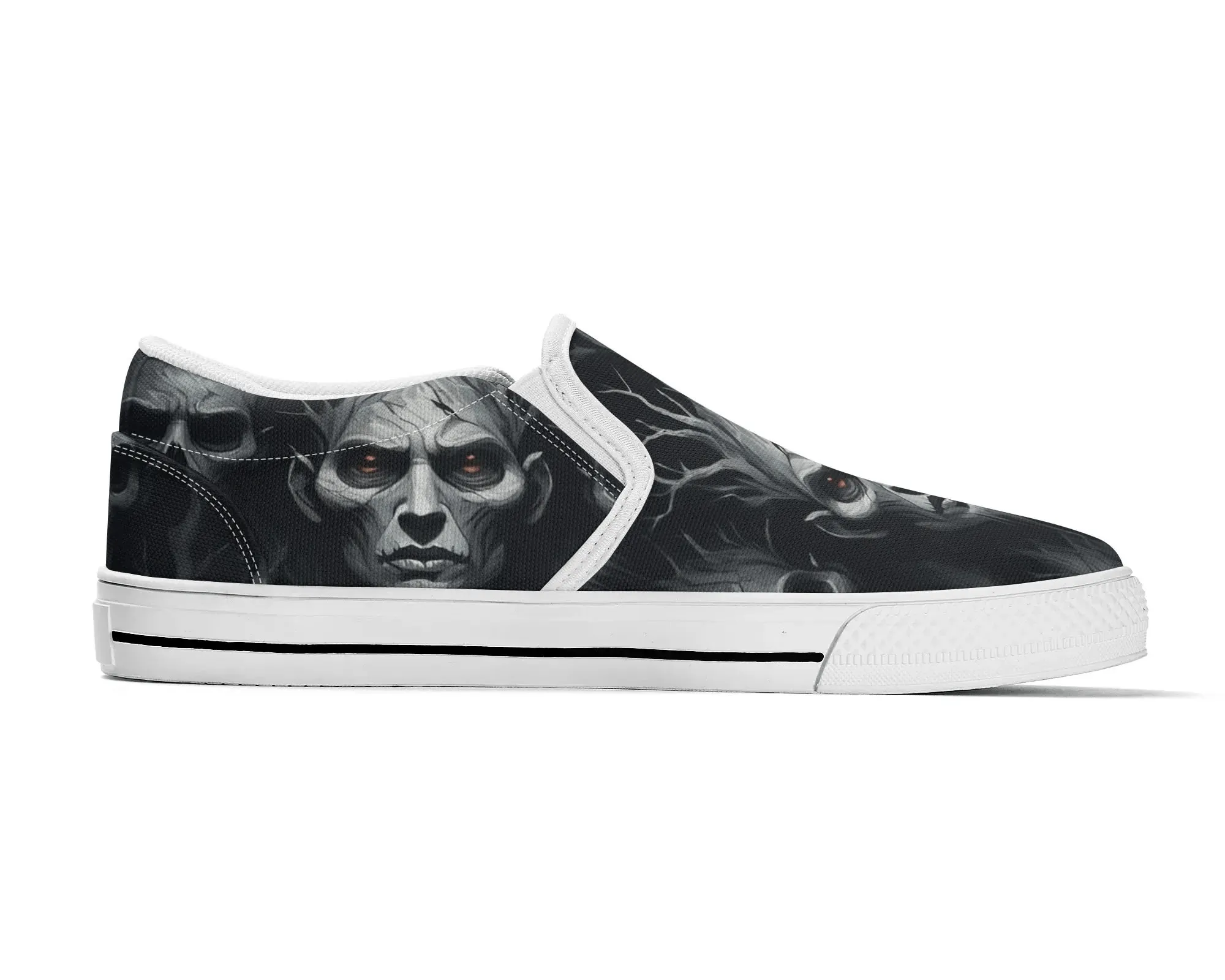 Evil Roots Slip Ons