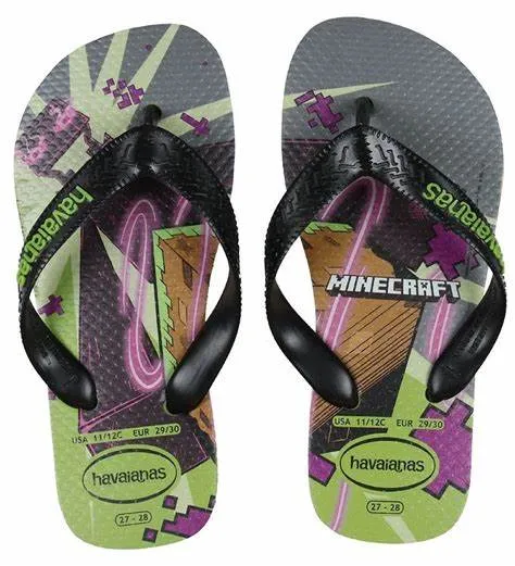 Havaianas Keiki Minecraft Sandals