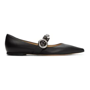 Jimmy Choo Black Gela Flats
