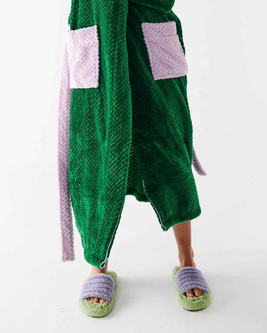 Kip & Co - Quilted Sherpa Adult Slipper (Mint Gelato)