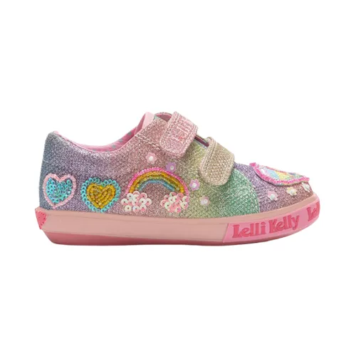 Lelli Kelly Rainbow Mary Janes - Unicorn 2037 - Multi
