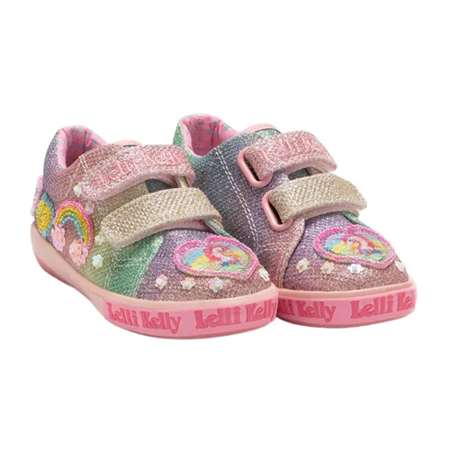 Lelli Kelly Rainbow Mary Janes - Unicorn 2037 - Multi