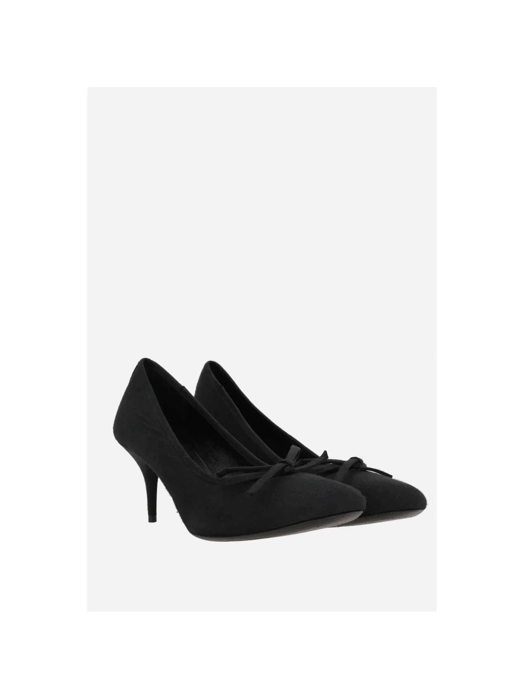 Leopold Worn-Out Satin Slingback Pumps