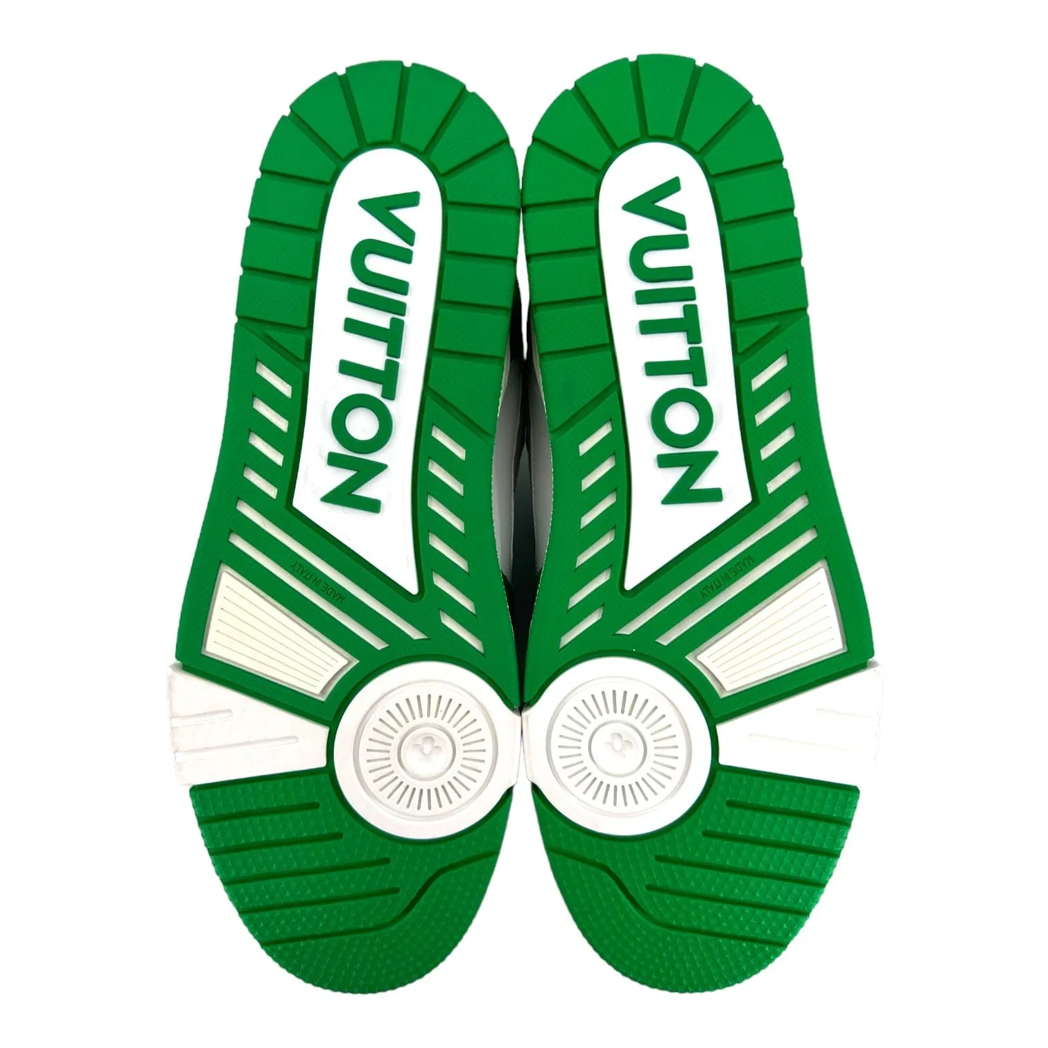 Louis Vuitton LV Trainer Strap Monogram Denim Green White