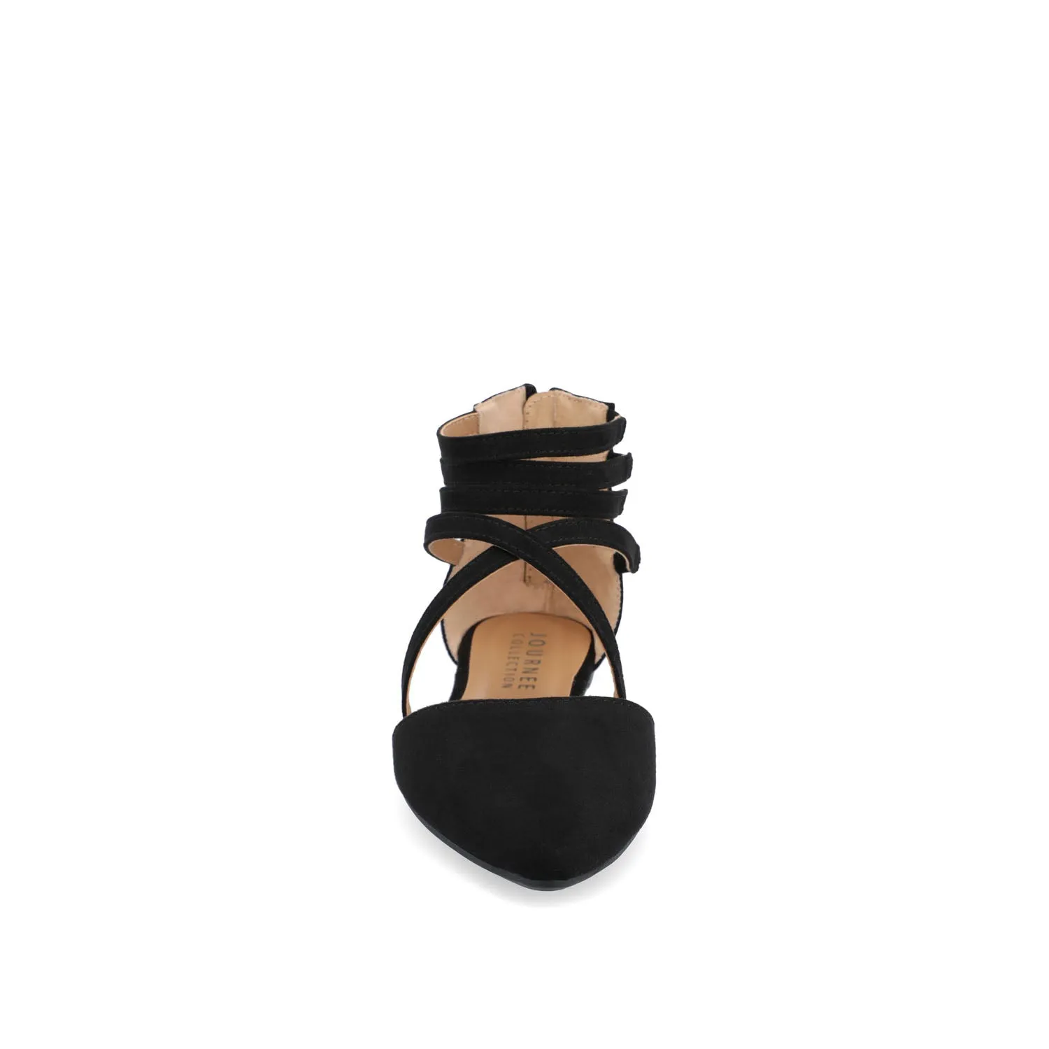 MARLEE D'ORSAY FLATS IN FAUX SUEDE