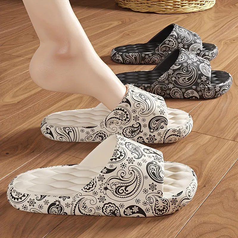 Men's Summer Indoor Home Non-Slip Thick Soled Slippers
