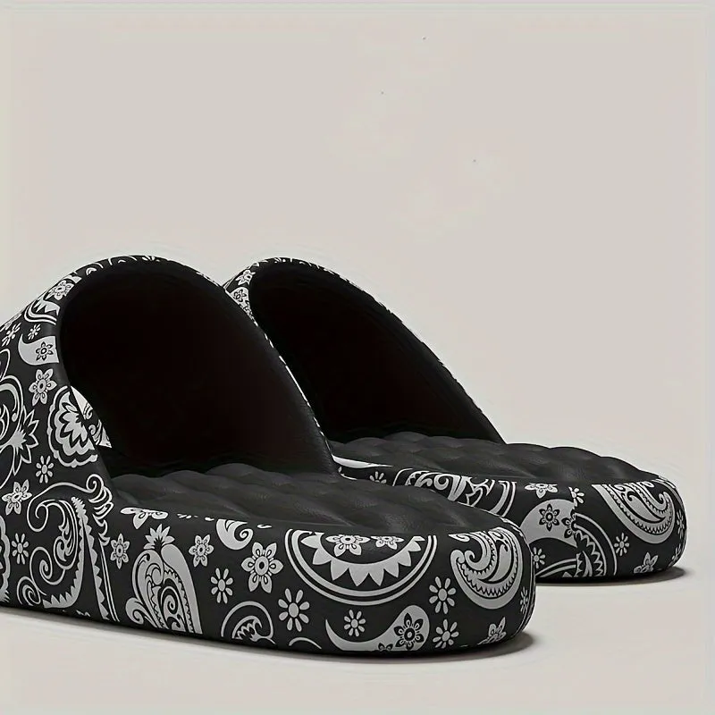 Men's Summer Indoor Home Non-Slip Thick Soled Slippers
