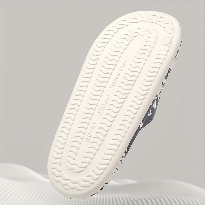 Men's Summer Indoor Home Non-Slip Thick Soled Slippers