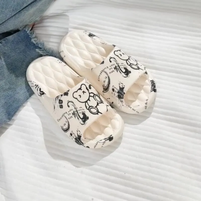 Men's Summer Indoor Home Non-Slip Thick Soled Slippers