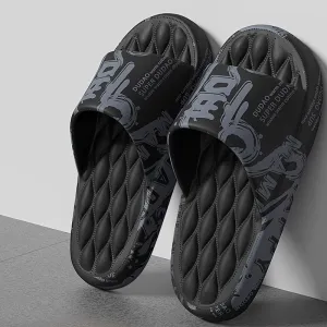 Men's Summer Indoor Home Non-Slip Thick Soled Slippers