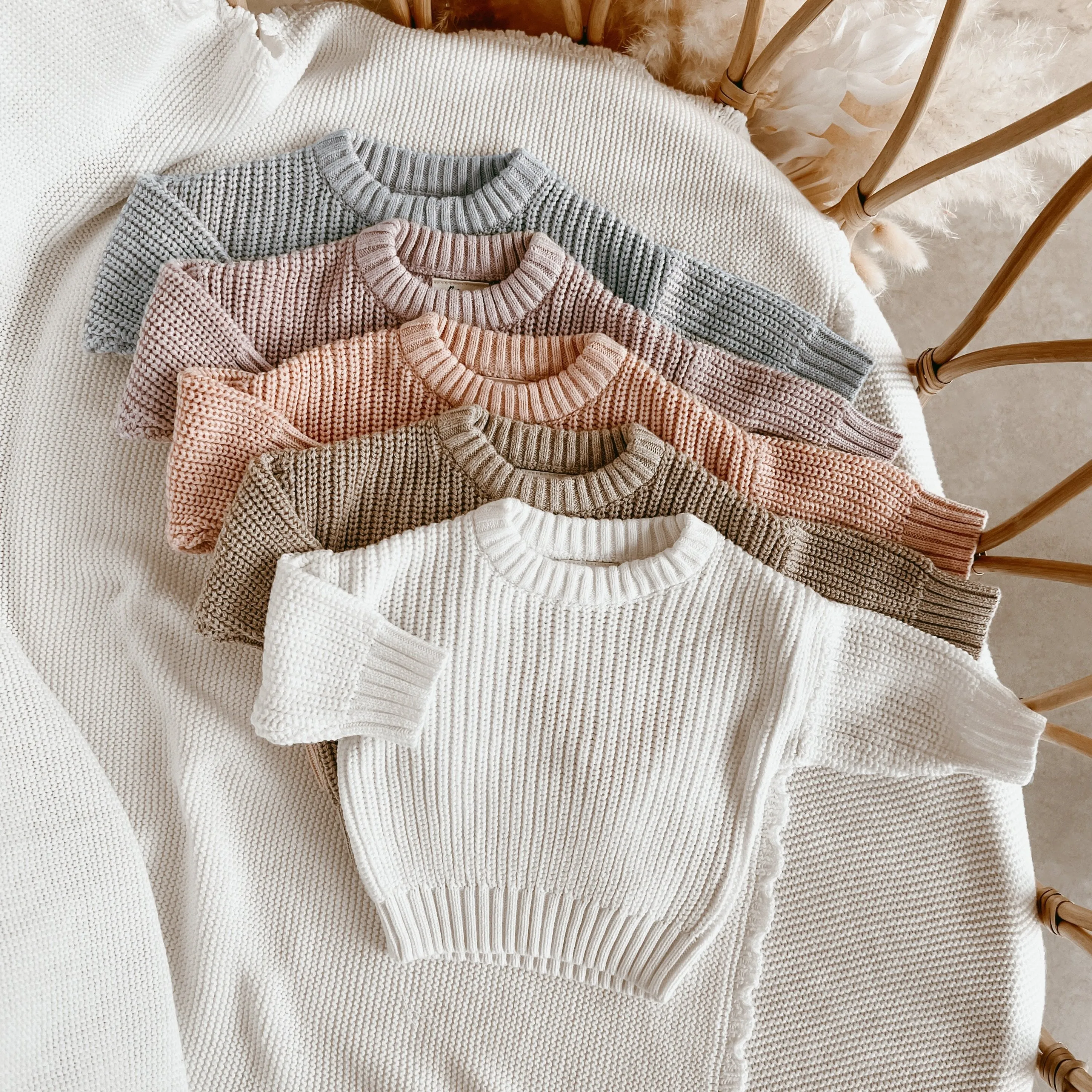 Mini Knit Sweater - Lavender