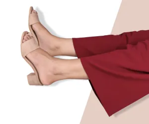 Mocha Mid Heels