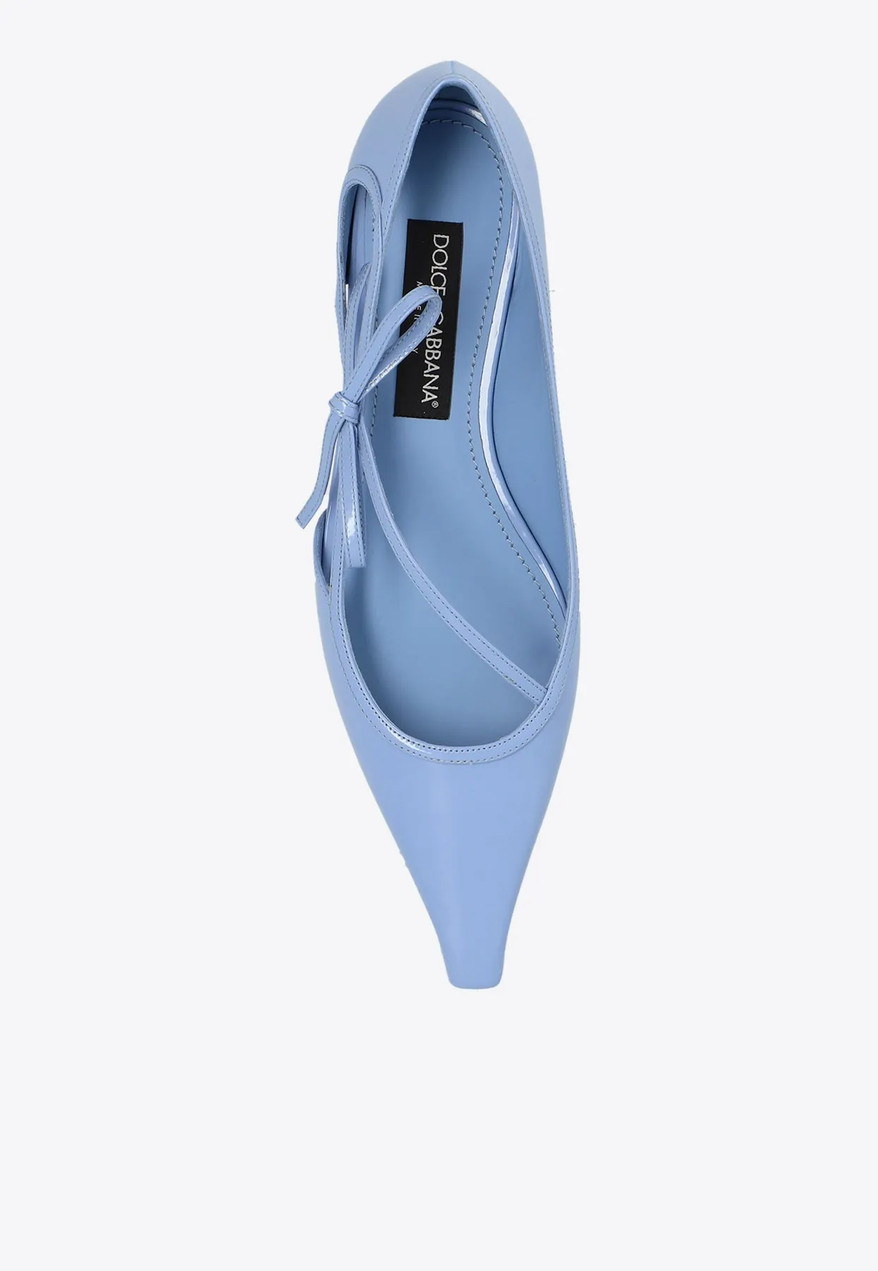 Mun Polished Leather Ballet Flats
