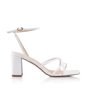 Nakita Block Heel White