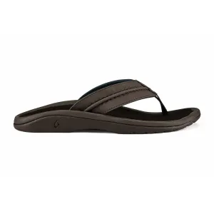 OLUKAI HOKUA DARK WOOD - MENS