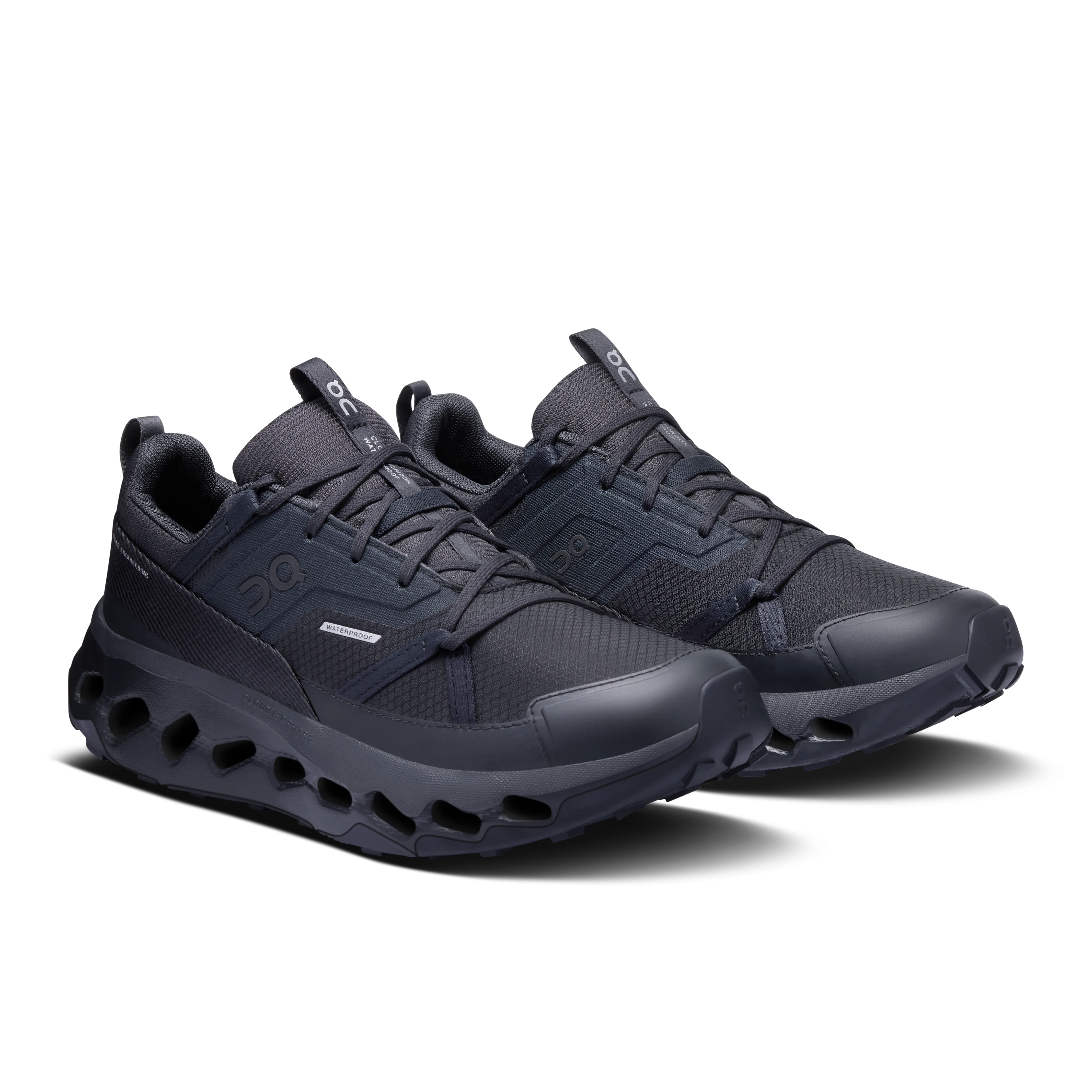 On Running Women's Cloudhorizon Waterproof Shoes - Black / Black