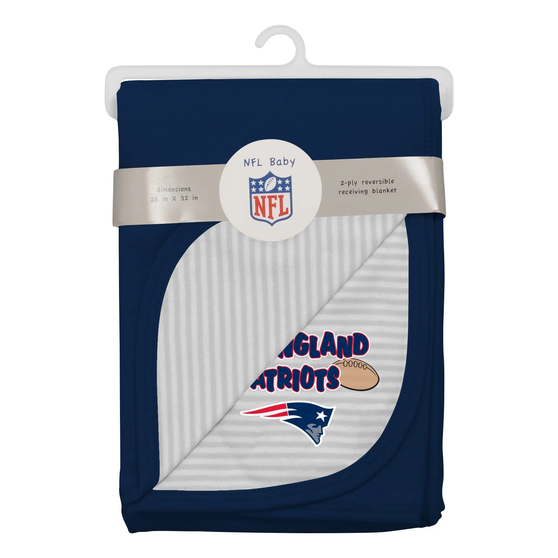 Patriots Newborn Baby Blanket