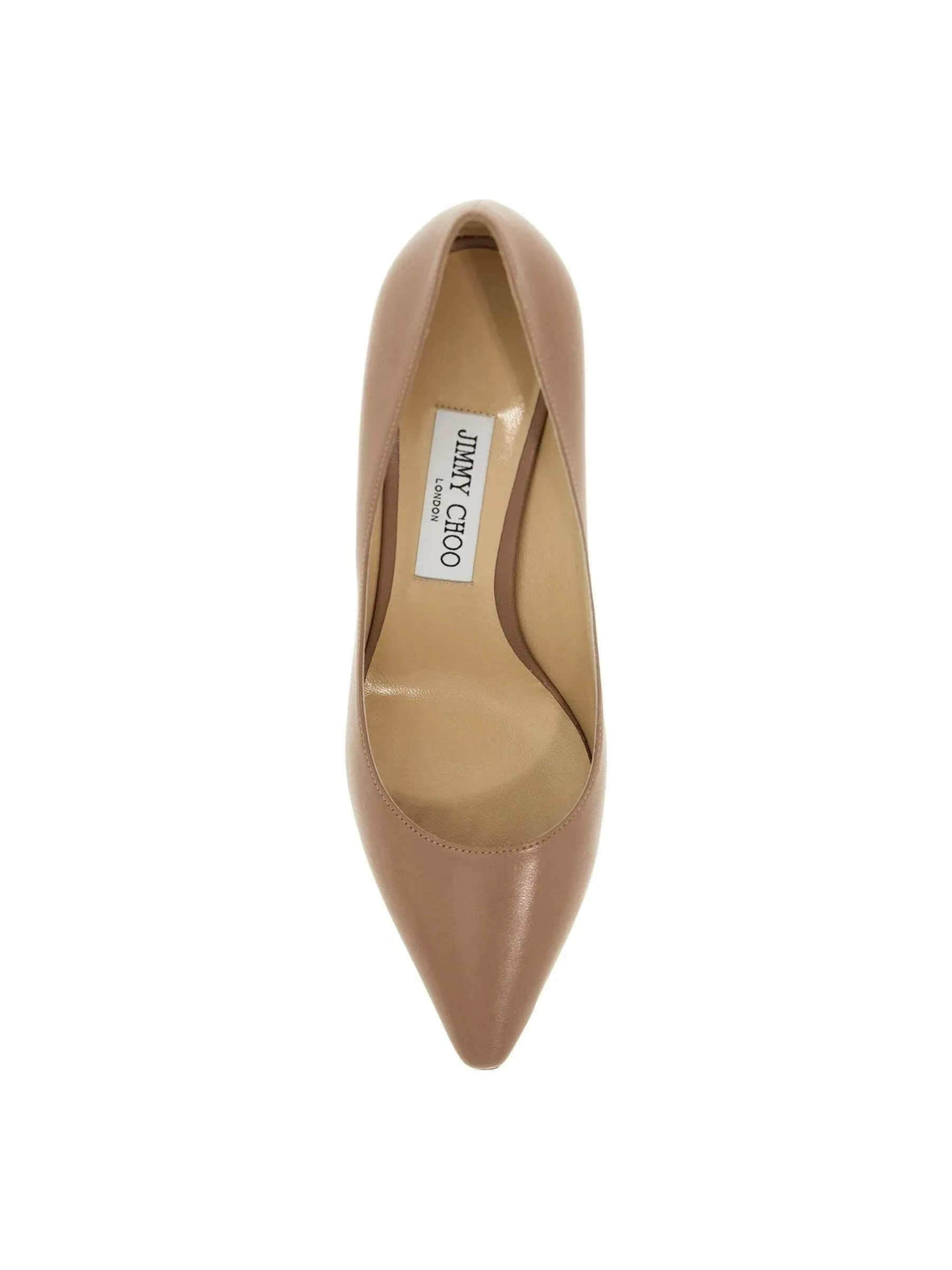 Romy 85 Leather Slingback Pumps
