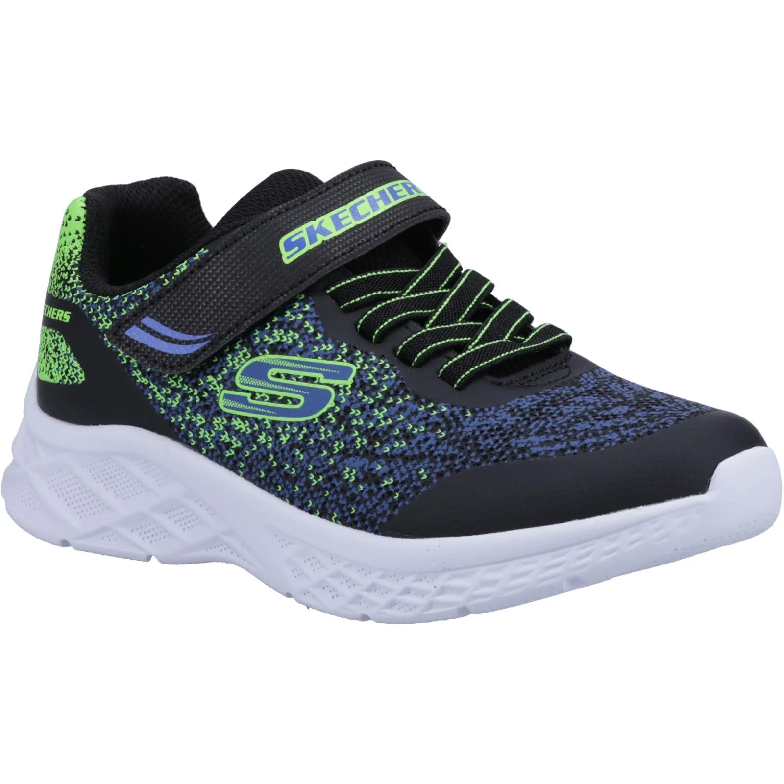 Skechers Boys Microspec II Trainers - Black