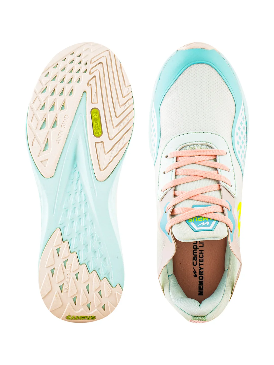 VAST Green Women's Sports Shoes